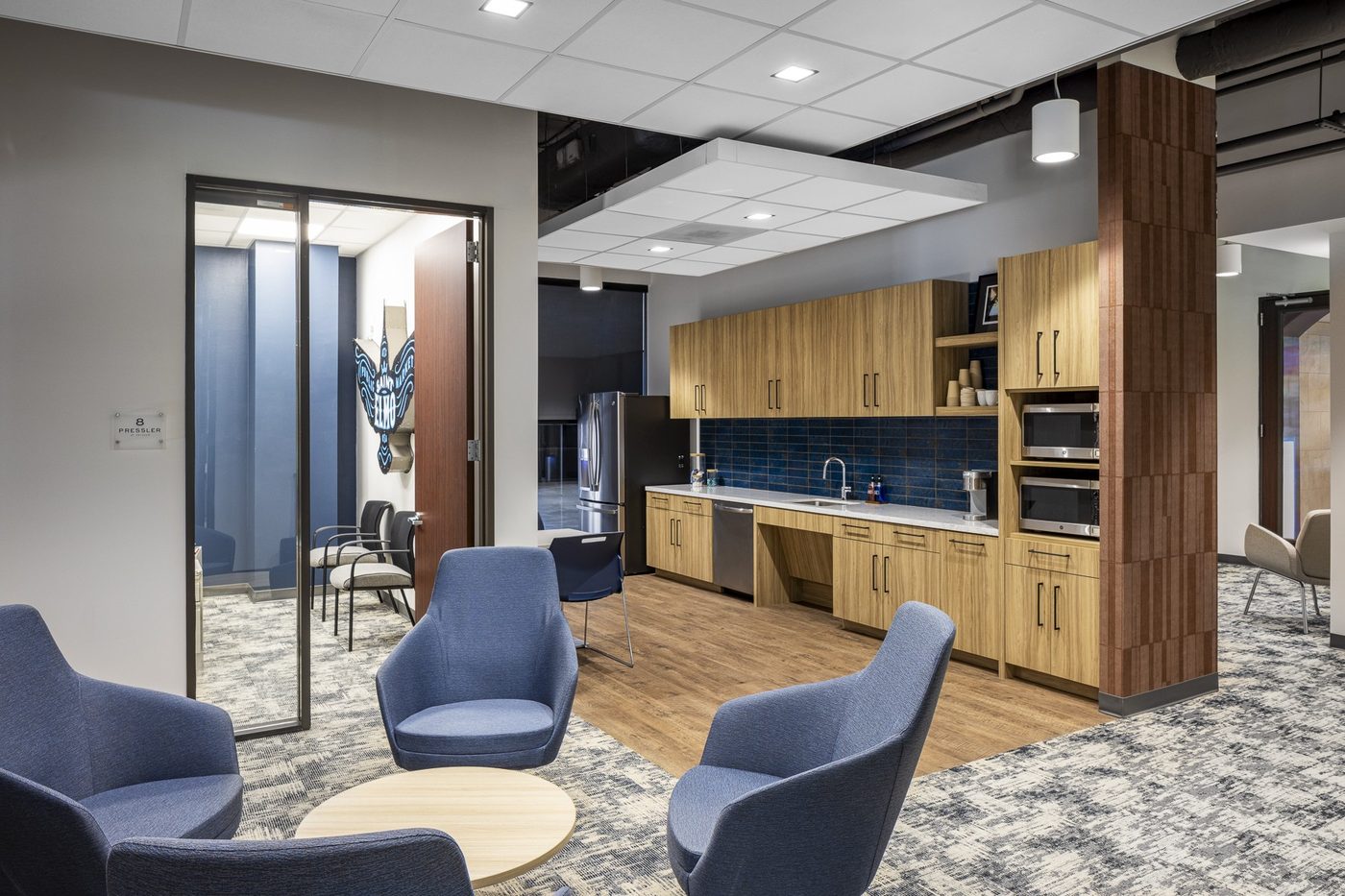 Clarksville Investment Hub workspace interior